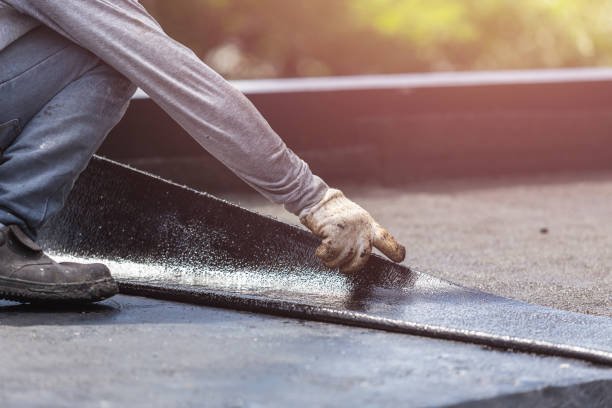 Professional Waterproofing technician working in Morrison, IL